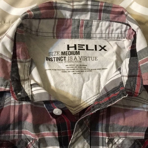 Helix button down shirt - Picture 3 of 4